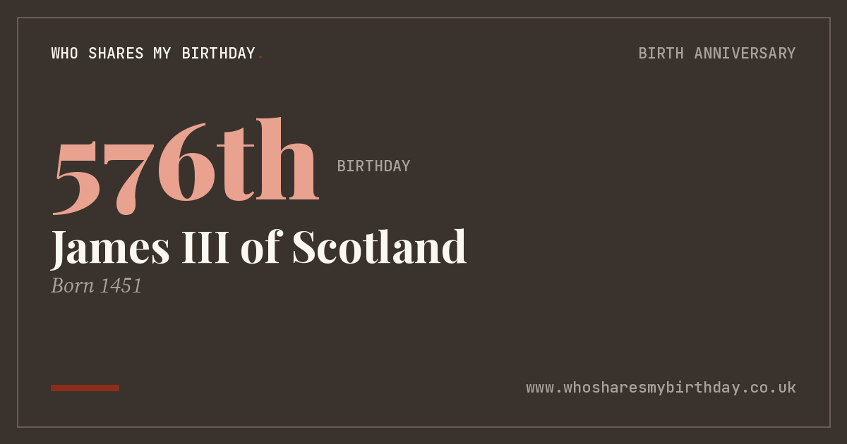 James III of Scotland