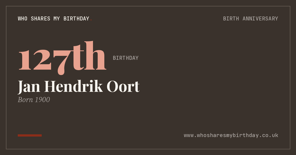 Jan Hendrik Oort