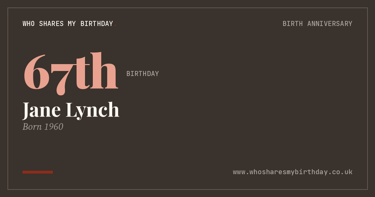 Jane Lynch