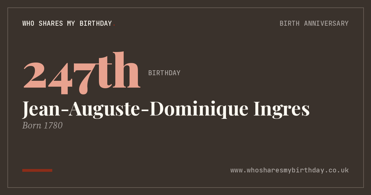 Jean-Auguste-Dominique Ingres