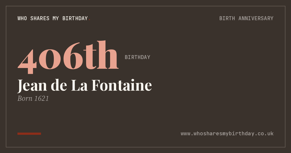 Jean de La Fontaine