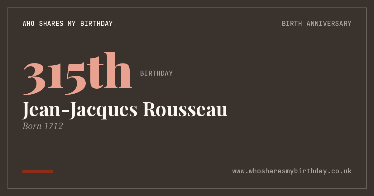 Jean-Jacques Rousseau