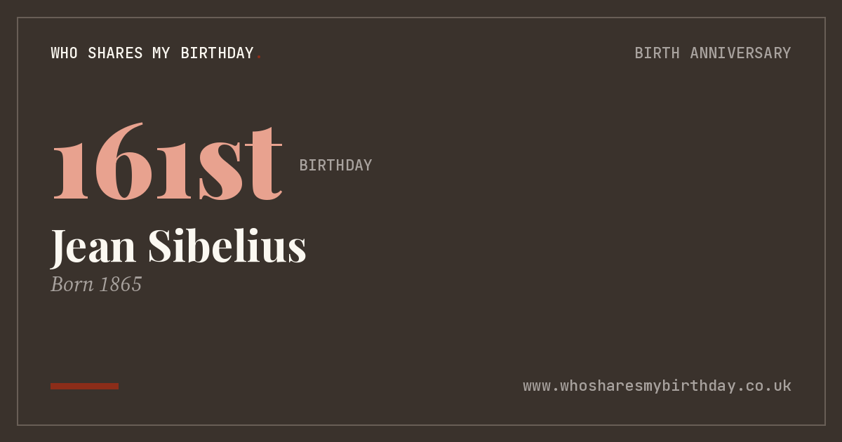 Jean Sibelius