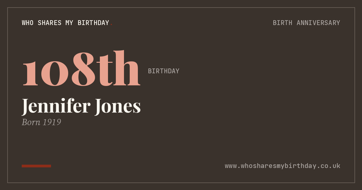 Jennifer Jones
