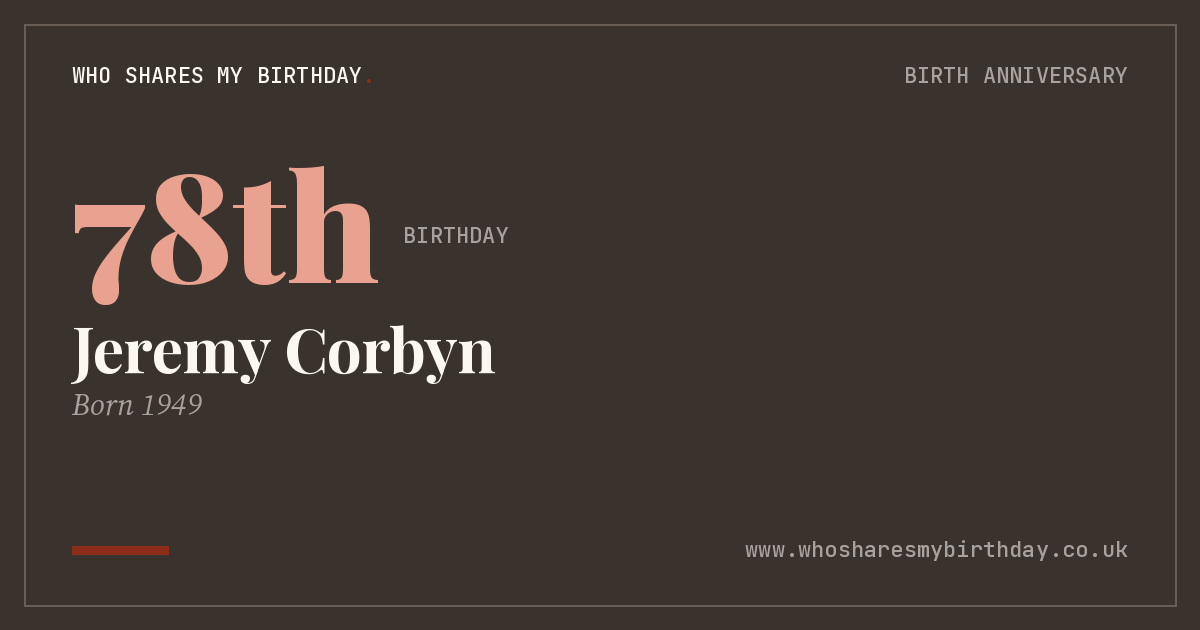 Jeremy Corbyn