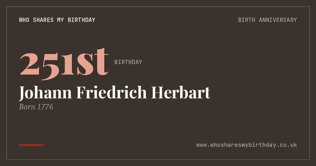 Johann Friedrich Herbart