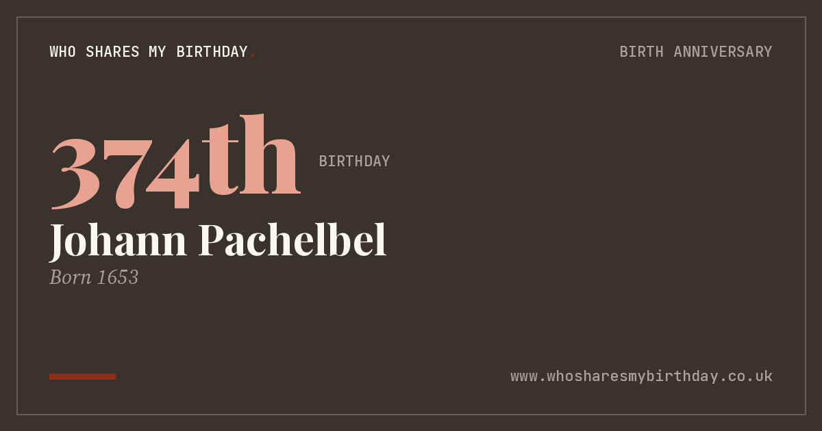 Johann Pachelbel