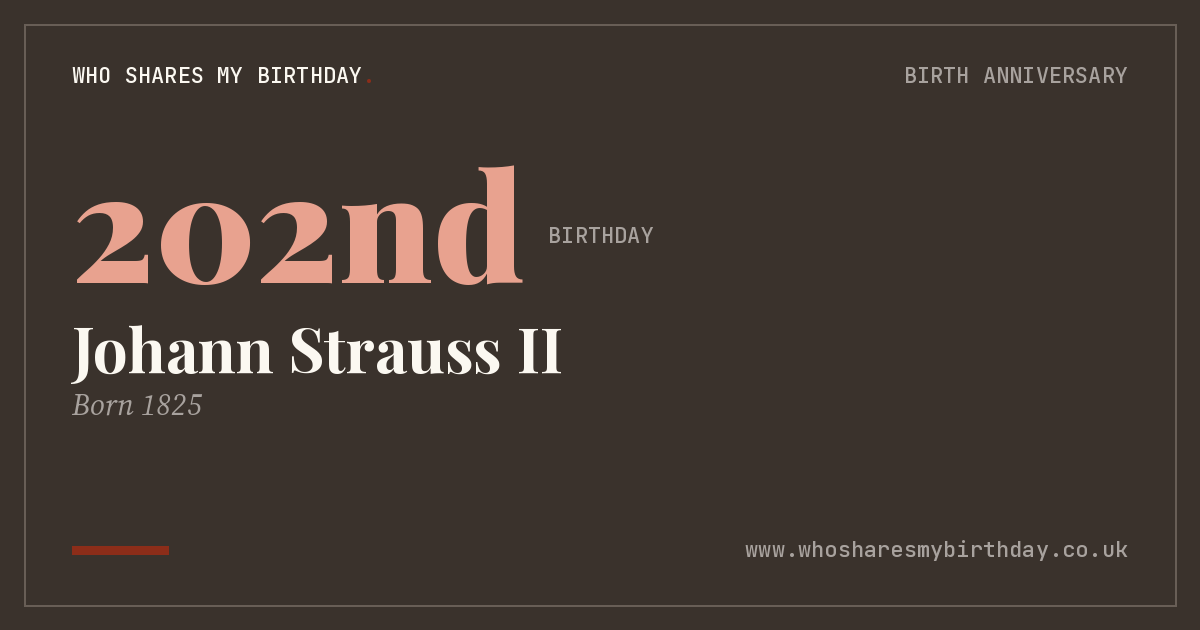 Johann Strauss II