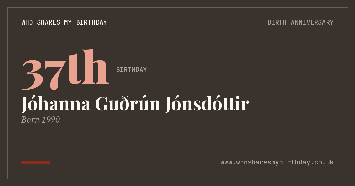 Jóhanna Guðrún Jónsdóttir