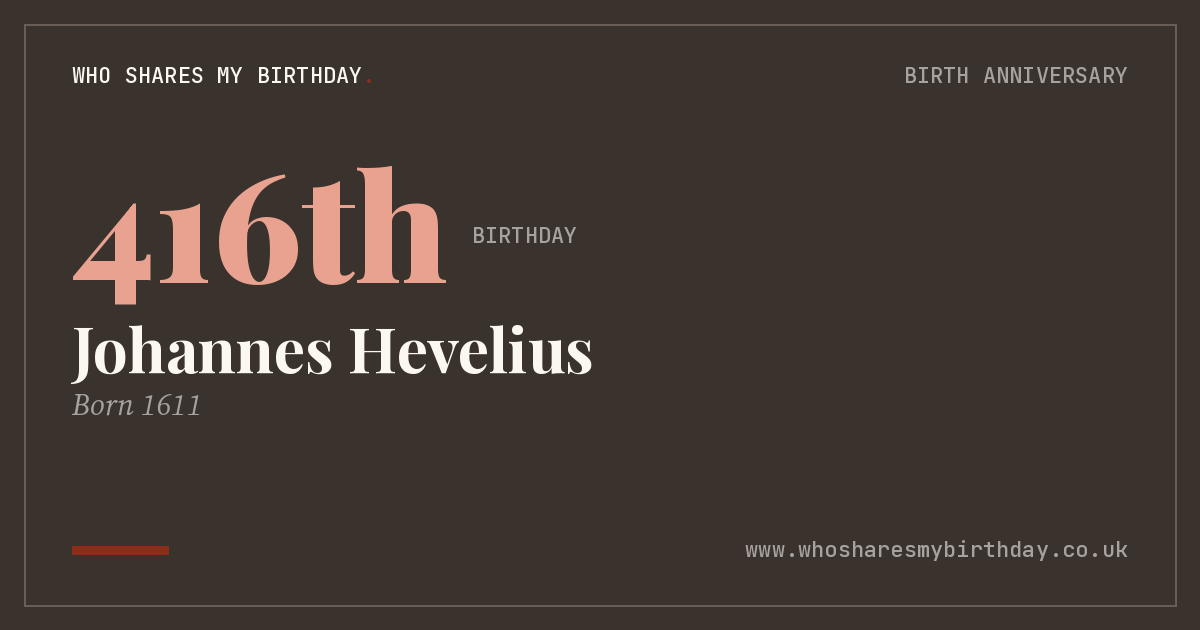 Johannes Hevelius