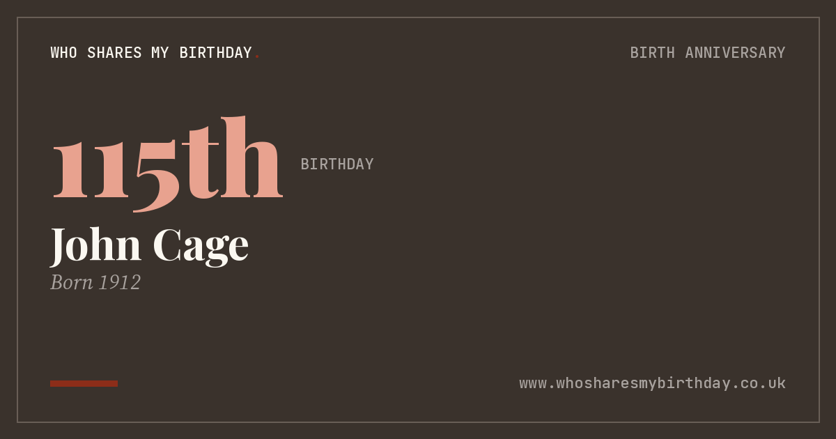 John Cage
