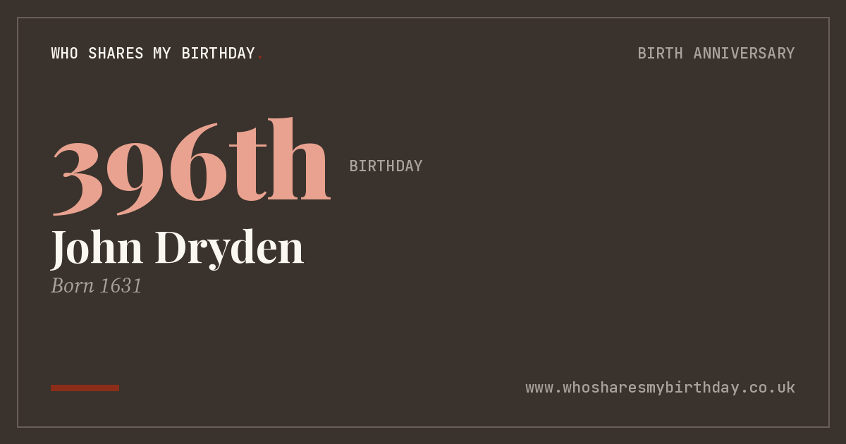 John Dryden