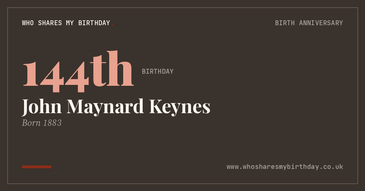 John Maynard Keynes