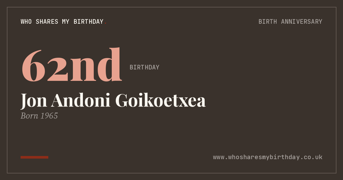 Jon Andoni Goikoetxea