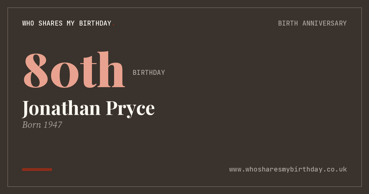 Jonathan Pryce