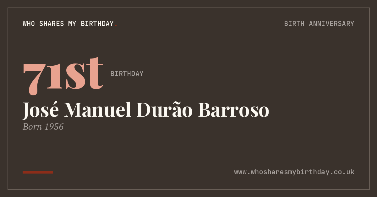 José Manuel Durão Barroso