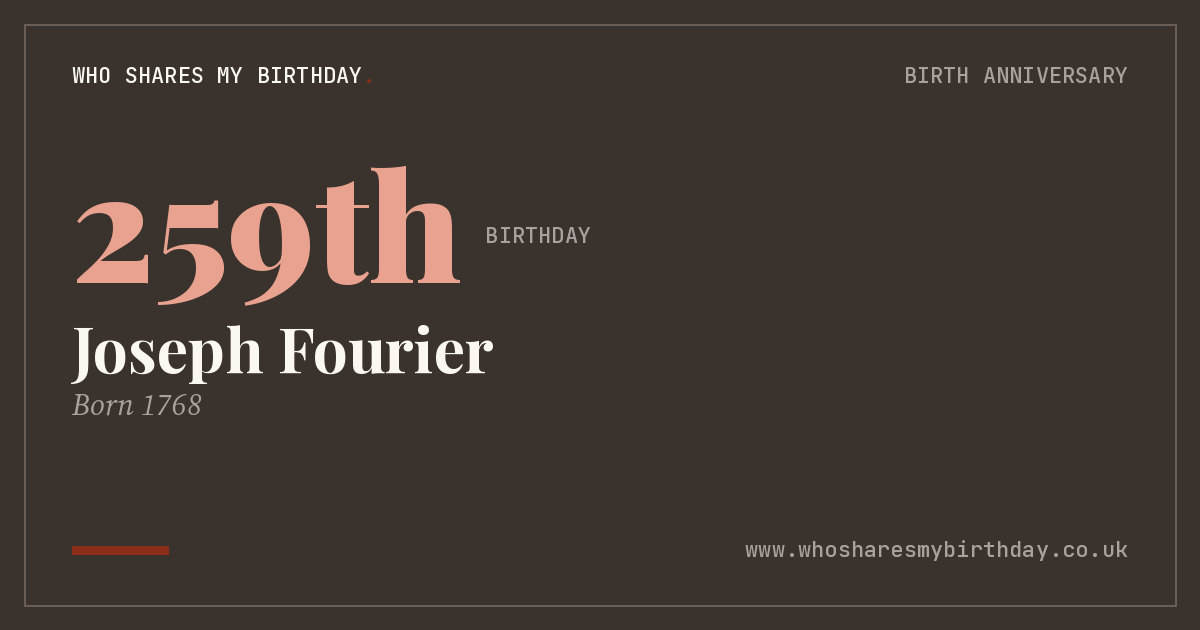 Joseph Fourier