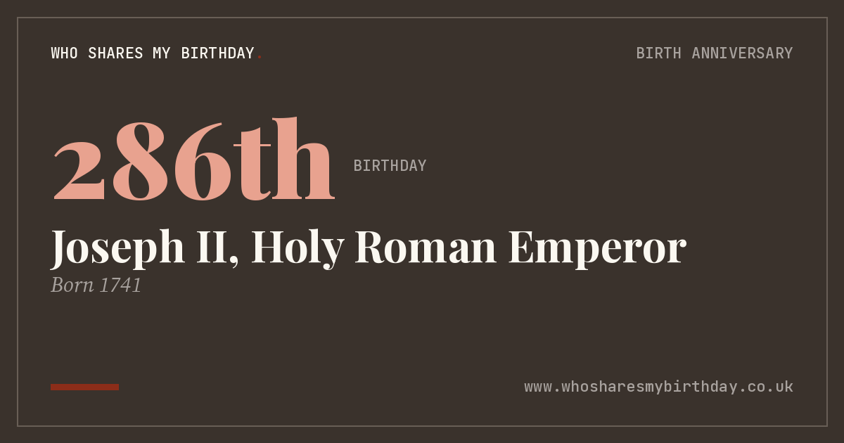 Joseph II, Holy Roman Emperor
