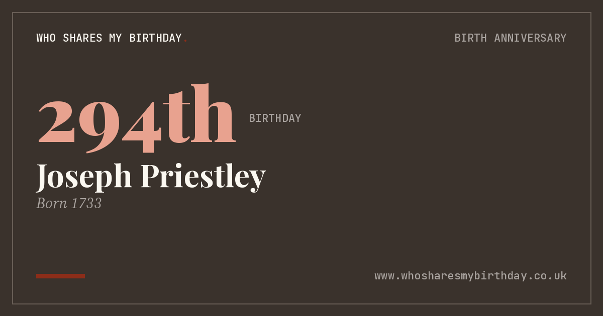 Joseph Priestley