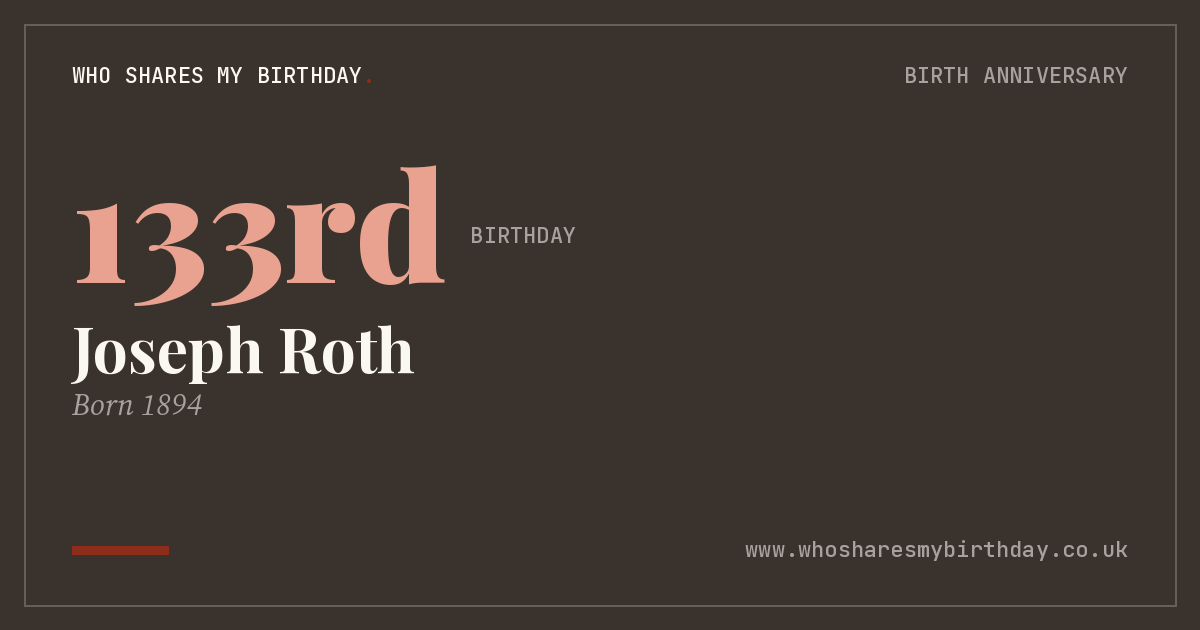 Joseph Roth