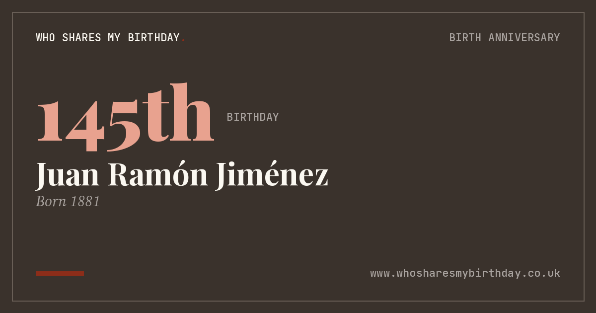 Juan Ramón Jiménez