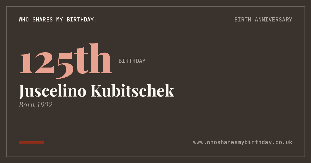 Juscelino Kubitschek