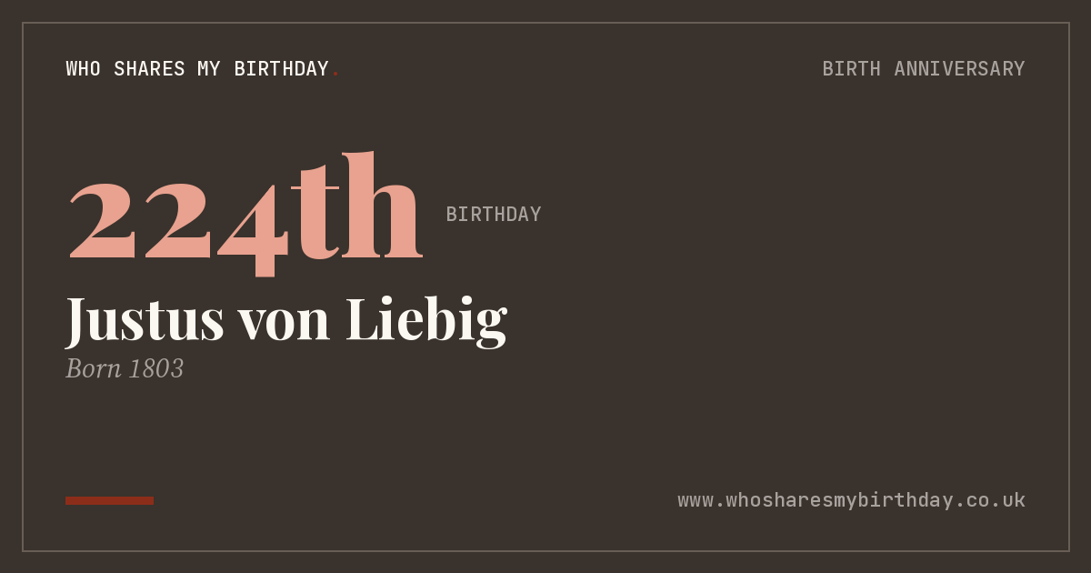 Justus von Liebig
