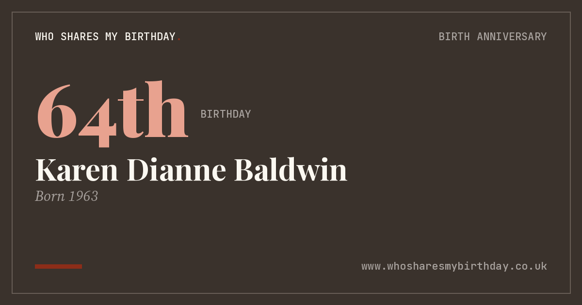 Karen Dianne Baldwin
