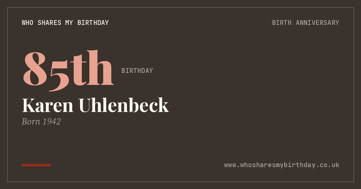 Karen Uhlenbeck