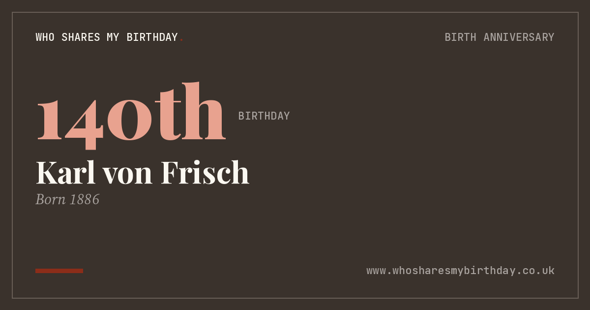 Karl von Frisch
