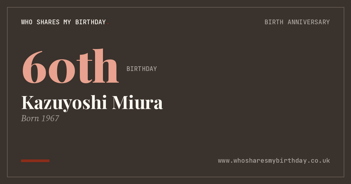 Kazuyoshi Miura