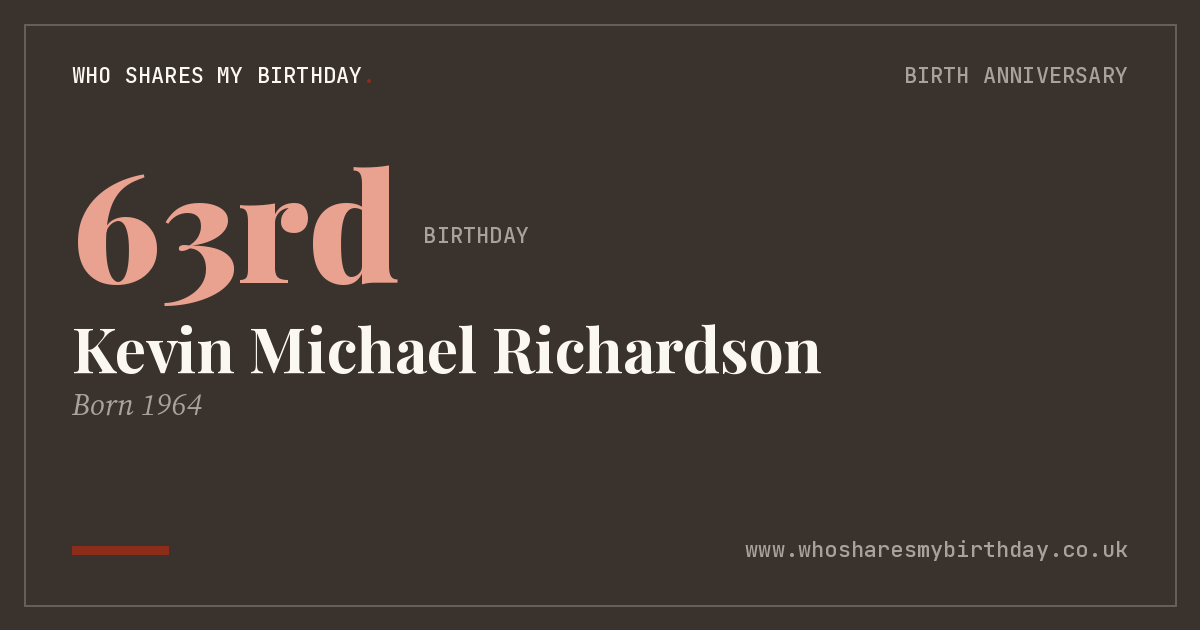 Kevin Michael Richardson