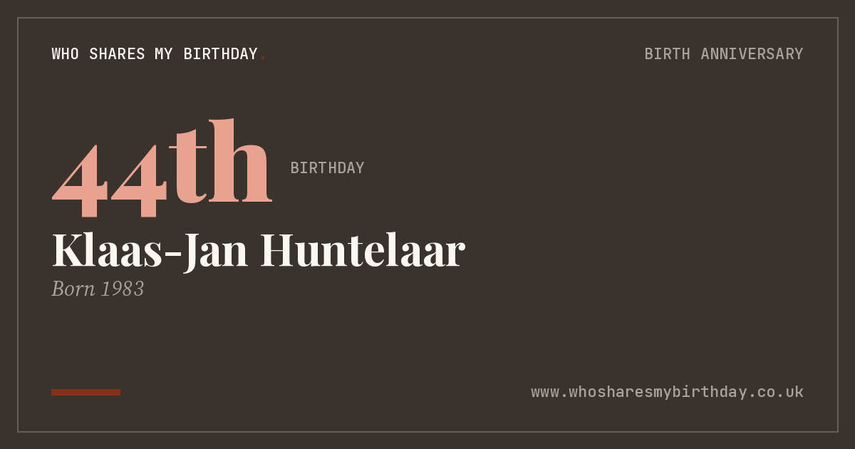 Klaas-Jan Huntelaar