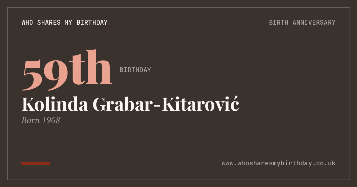 Kolinda Grabar-Kitarović