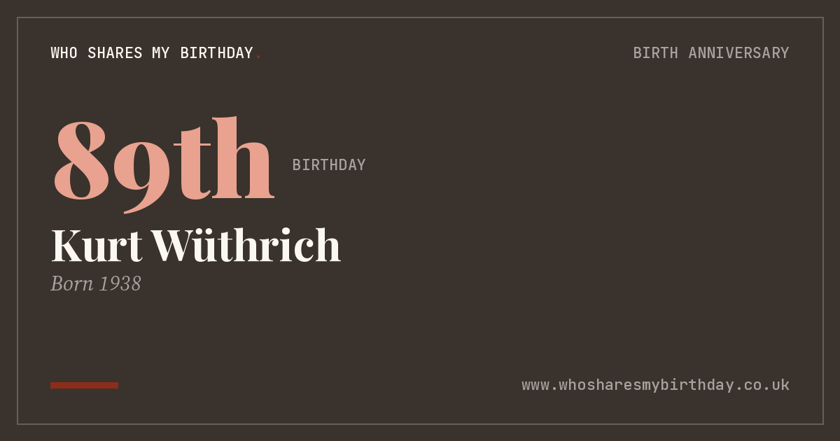 Kurt Wüthrich