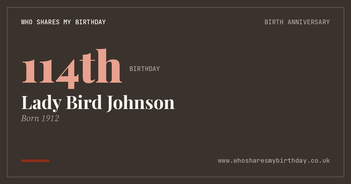 Lady Bird Johnson