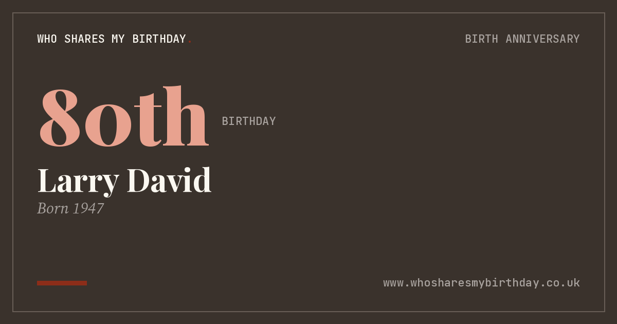 Larry David
