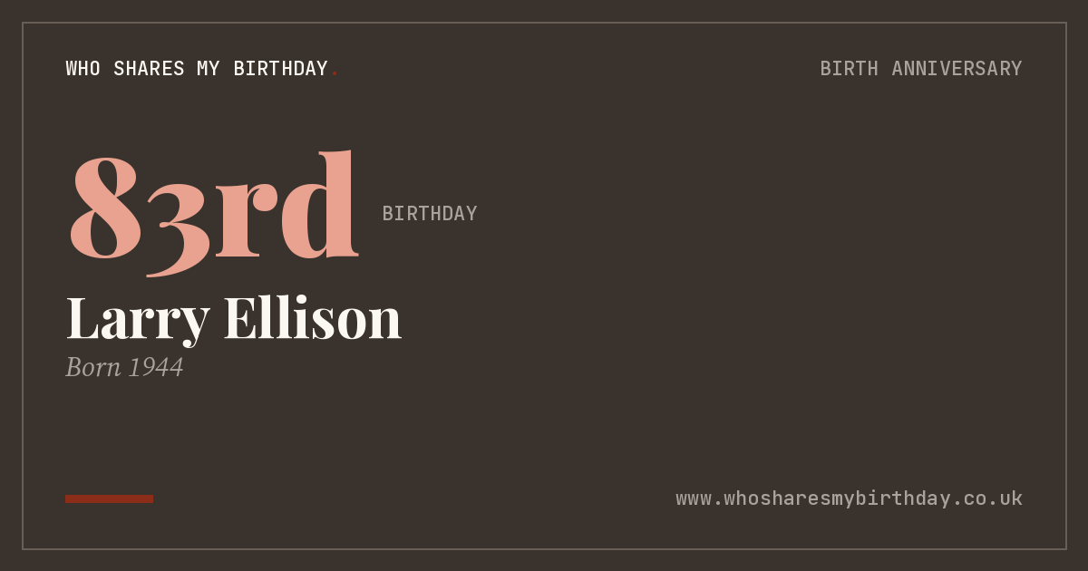 Larry Ellison