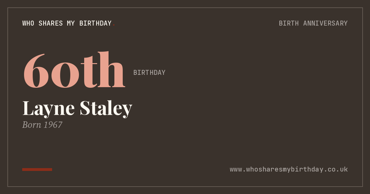 Layne Staley