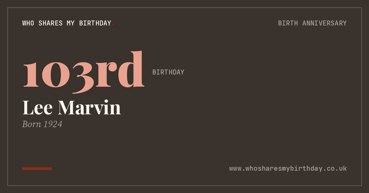 Lee Marvin