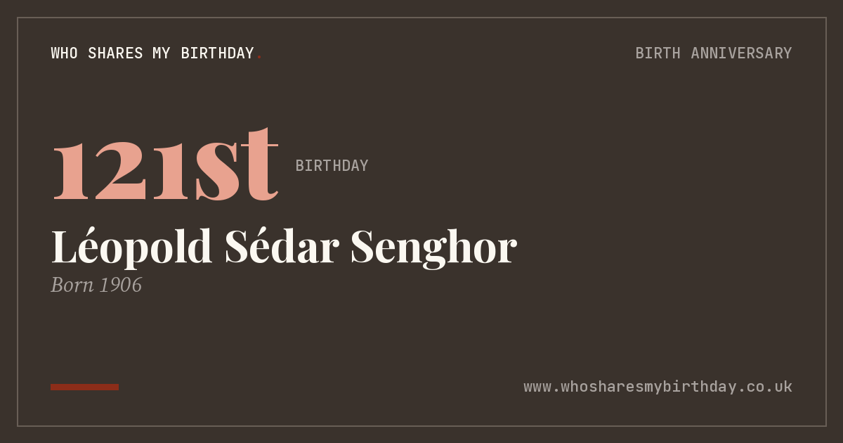 Léopold Sédar Senghor