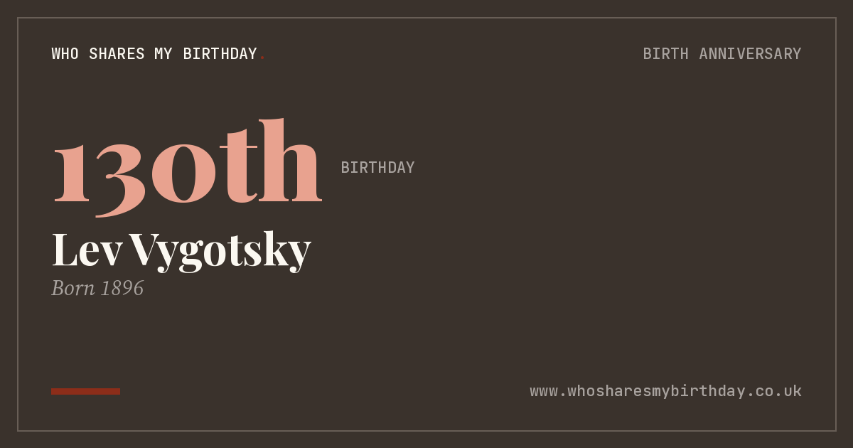 Lev Vygotsky