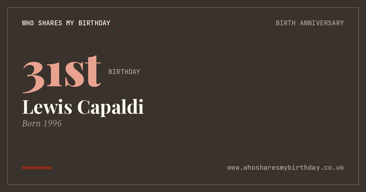 Lewis Capaldi