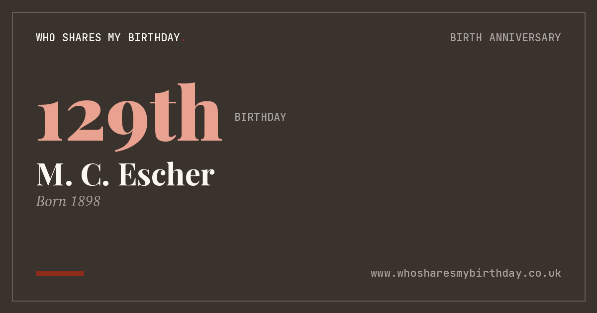 M. C. Escher
