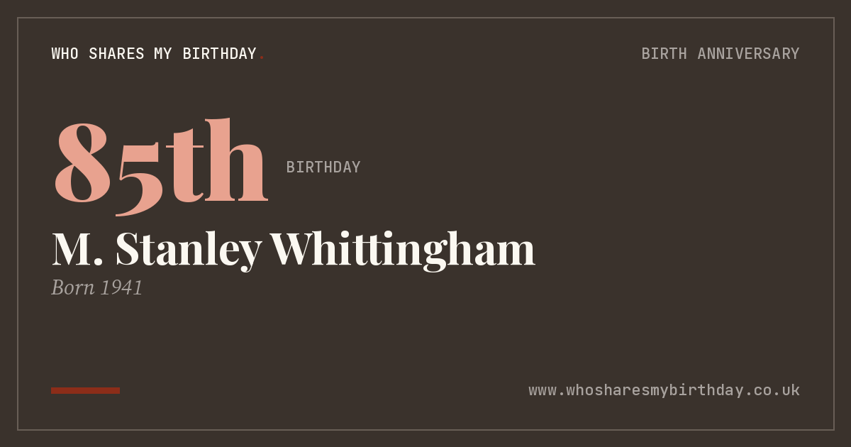 M. Stanley Whittingham