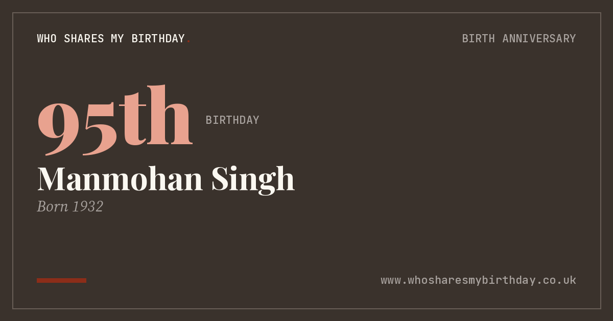 Manmohan Singh
