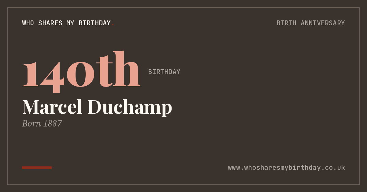 Marcel Duchamp