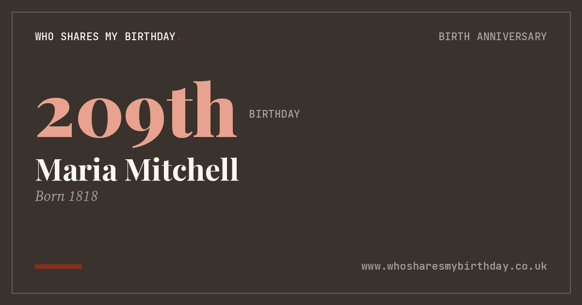 Maria Mitchell