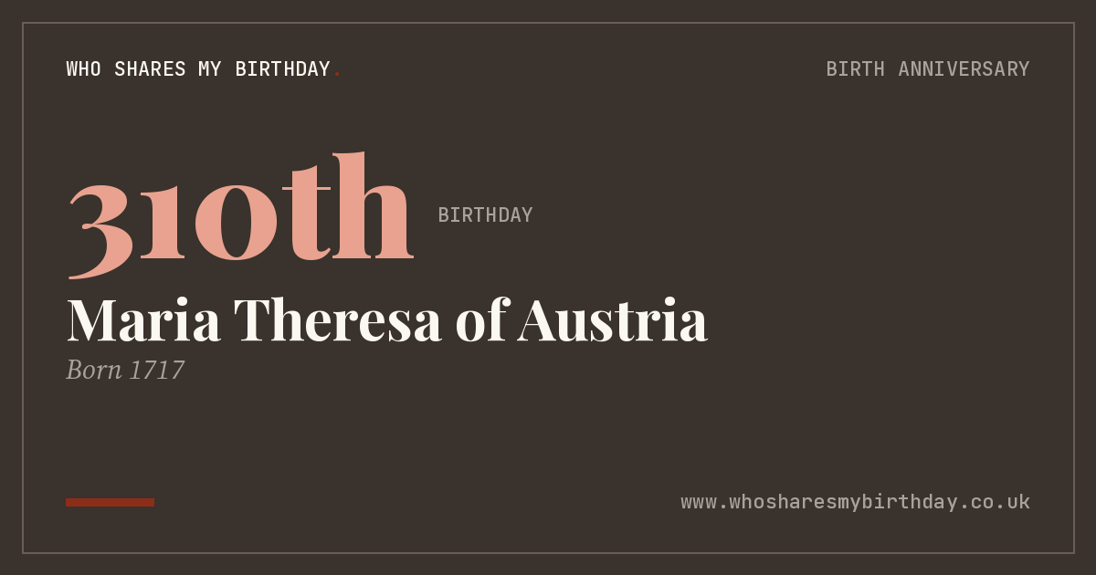 Maria Theresa of Austria