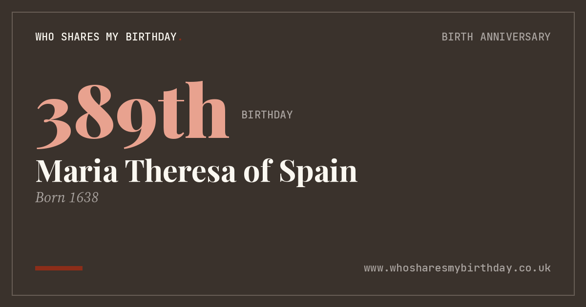 Maria Theresa of Spain